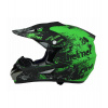 Dětská moto přilba Xtreme zelená velikosti 53-61cm Dětská moto přilba Xtreme zelená velikosti 53-61cm