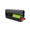 Green Cell INVGC12P500LCD 12V/230V, 500W/1000W - čistá sinusoida s LCD displejem Green Cell INVGC12P500LCD 12V/230V, 500W/1000W - čistá sinusoida s LCD displejem