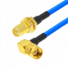 Kábel SMA RP-samec / SMA RP-samica RG402 SemiFlex 20cm Kábel SMA RP-samec / SMA RP-samica RG402 SemiFlex 20cm