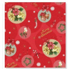 PVC obrus v šírke 140cm Vianočný motív - Červený ZVONY PVC obrus v šírke 140cm Vianočný motív - Červený ZVONY
