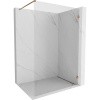 Mexen Lunar sprchová stena pravá 110 x 200 cm, 8mm číre sklo, ružové zlato, 830-110-000-60-00-P Mexen Lunar sprchová stena pravá 110 x 200 cm, 8mm číre sklo, ružové zlato, 830-110-000-60-00-P