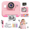 INSTANTNÝ FOTOAPARÁT PRE DETI S TLAČIARŇOU + 32GB KARTA + 3 ROLKY INSTANTNÝ FOTOAPARÁT PRE DETI S TLAČIARŇOU + 32GB KARTA + 3 ROLKY