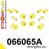 066065A: Rear suspension bush kit SPORT Yellow 066065A: Rear suspension bush kit SPORT Yellow