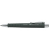 Guľôčkové pero, stláčací mechanizmus, čierne telo, FABER CASTELL Poly Ball, modrá Guľôčkové pero, stláčací mechanizmus, čierne telo, FABER CASTELL Poly Ball, modrá