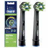Náhradné Náhradné Hlavice pre elektrickú zubnú kefku Oral-B Cross Action, čierne, 2 kusy v balení Náhradné Náhradné Hlavice pre elektrickú zubnú kefku Oral-B Cross Action, čierne, 2 kusy v balení