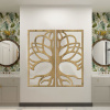 drevo zivota Drevený strom na stenu Kelt z dvoch dielov Farebný vzor: Dub zlatý, Veľkosť viacdielov: 63x60 drevo zivota Drevený strom na stenu Kelt z dvoch dielov Farebný vzor: Dub zlatý, Veľkosť viacdielov: 63x60