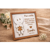 Drevené puzzle pre pani učiteľku – poďakovanie od žiaka Chlapec Drevené puzzle pre pani učiteľku – poďakovanie od žiaka Chlapec