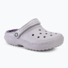 Šľapky Crocs Classic Lined Clog mauve mist/mauve mist Šľapky Crocs Classic Lined Clog mauve mist/mauve mist