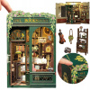 Kníhkupectvo U Sowy – DIY Book Nook / miniatúrny domček s LED osvetlením Kníhkupectvo U Sowy – DIY Book Nook / miniatúrny domček s LED osvetlením
