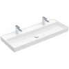 VILLEROY & BOCH Collaro umývadlo na skrinku s dvomi otvormi, bez prepadu, 1200 x 470 mm, biela alpská, 4A33C101 VILLEROY & BOCH Collaro umývadlo na skrinku s dvomi otvormi, bez prepadu, 1200 x 470 mm, biela alpská, 4A33C101