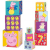 Totum Peppa Pig Skladacie kocky Totum Peppa Pig Skladacie kocky
