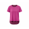 Tchibo - Športové tričko s krátkymi rukávmi 2 v 1 - pre dámy - veľ. M - farba: ružová Tchibo - Športové tričko s krátkymi rukávmi 2 v 1 - pre dámy - veľ. M - farba: ružová