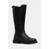 Kožené čižmy Tommy Hilfiger TH LTHR CLEATED LONG BOOT FW0FW08985 čierna EUR 39 Kožené čižmy Tommy Hilfiger TH LTHR CLEATED LONG BOOT FW0FW08985 čierna EUR 39