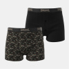 Lonsdale 2 Pack Boxer pánske šortky Camo Khaki L Lonsdale 2 Pack Boxer pánske šortky Camo Khaki L