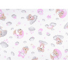 Stoklasa Bavlněná látka / plátno medvídek koala METRÁŽ - 1 (780) bílá růžová Stoklasa Bavlněná látka / plátno medvídek koala METRÁŽ - 1 (780) bílá růžová