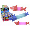 LEAN TOYS Žralok Antistresová naťahovacia žiarivá trubica LEAN TOYS Žralok Antistresová naťahovacia žiarivá trubica