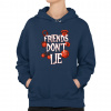 Friends don't lie – pre fanúšikov seriálu Stranger Things - dámska mikina s potlačou - Tričkový | L | Navy | Mikina s kapucňou - damska Friends don't lie – pre fanúšikov seriálu Stranger Things - dámska mikina s potlačou - Tričkový | L | Navy | Mikina s kapucňou - damska