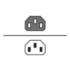 Power Cord, Cabinet Jumper,250 VAC 10A,C14-C13 CAB-C13-CBN= Power Cord, Cabinet Jumper,250 VAC 10A,C14-C13 CAB-C13-CBN=