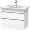 Duravit DURASTYLE skříňka pod umyvadlo 730x448x610mm, závěsná, 2 zásuvky, bílá matná/bílá matná Duravit DURASTYLE skříňka pod umyvadlo 730x448x610mm, závěsná, 2 zásuvky, bílá matná/bílá matná