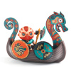 DJECO Arty Toys figúrka Viking Drak Barbarious na lodi DJECO Arty Toys figúrka Viking Drak Barbarious na lodi