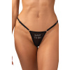 Obsessive Sexy tangá Violami SIN Čierna S/M Obsessive Sexy tangá Violami SIN Čierna S/M