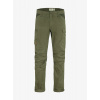 Turistické nohavice Fjallraven Kaipak Trousers - laurel green/deep forest Turistické nohavice Fjallraven Kaipak Trousers - laurel green/deep forest