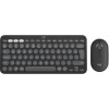 Logitech Pebble 2 combo - tenká bezdrôtová klávesnica a myš, kombo, US - graffitová 920-012239 Logitech Pebble 2 combo - tenká bezdrôtová klávesnica a myš, kombo, US - graffitová 920-012239
