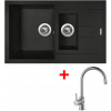 Sinks Amanda 780.1 Metalblack + Vitalia Sinks Amanda 780.1 Metalblack + Vitalia
