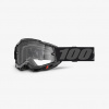 Okuliare 100 % Accuri 2 Enduro MTB - čierne/číre Okuliare 100 % Accuri 2 Enduro MTB - čierne/číre