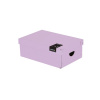 oxybag krabica lamino malá - 35,5 x 24 x 9 cm - PASTELINI Fialová oxybag krabica lamino malá - 35,5 x 24 x 9 cm - PASTELINI Fialová