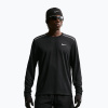 Pánske bežecké tričko longsleeve Nike Miler Dri-Fit UV black Pánske bežecké tričko longsleeve Nike Miler Dri-Fit UV black