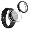 kwmobile 2x kryt with Ochranné sklo for Xiaomi Watch S4 41mm kryt - TPU Silikonový Fitness Tracker kryt Set - Průhledný / černá kwmobile 2x kryt with Ochranné sklo for Xiaomi Watch S4 41mm kryt - TPU Silikonový Fitness Tracker kryt Set - Průhledný / černá