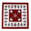 Vianočný gobelinový obrus na stôl Perníky 90x90 cm Chenille IT021 Vianočný gobelinový obrus na stôl Perníky 90x90 cm Chenille IT021