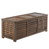 Kondela Záhradný úložný box, hnedá, LADAM Kondela Záhradný úložný box, hnedá, LADAM