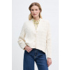 Tommy Hilfiger kardigán dámsky bavlnený WW0WW50078 béžová XS Tommy Hilfiger kardigán dámsky bavlnený WW0WW50078 béžová XS