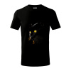 Zlaté kočičí oči - Tričko detské bavlnené - 158 cm/12 rokov ( Čierna ) Zlaté kočičí oči - Tričko detské bavlnené - 158 cm/12 rokov ( Čierna )