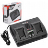 Yato YT-828499 Dvojitá nabíjačka 18V 2.2A Yato YT-828499 Dvojitá nabíjačka 18V 2.2A