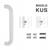 MPkovania FT - MADLO kód K01 Ø 32 mm SP ks, 382 mm, 350 mm, BIM - biela matná (FBO) MPkovania FT - MADLO kód K01 Ø 32 mm SP ks, 382 mm, 350 mm, BIM - biela matná (FBO)