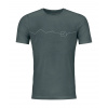 ORTOVOX Pánske tričko 150 COOL MOUNTAIN TS dark arctic grey - sivá Veľkosť: M ORTOVOX Pánske tričko 150 COOL MOUNTAIN TS dark arctic grey - sivá Veľkosť: M