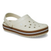 Detské Šlapky CROCS CROCBAND GUM CLOG K 212775-2MD – Biela Detské Šlapky CROCS CROCBAND GUM CLOG K 212775-2MD – Biela