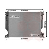 Chladič motora VAN WEZEL 53002717 Chladič motora VAN WEZEL 53002717