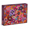 Galison Puzzle Včely medzi kvetmi maku 1000 dielov Galison Puzzle Včely medzi kvetmi maku 1000 dielov