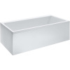 LAUFEN Pro pravouhlá vaňa akrylátová (s konštrukciou a ľavým L panelom), odtok v strede, 1800 x 800 x 620 mm, biela, H2329550000001 LAUFEN Pro pravouhlá vaňa akrylátová (s konštrukciou a ľavým L panelom), odtok v strede, 1800 x 800 x 620 mm, biela, H2329550000001