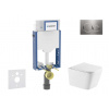 Geberit Kombifix Set predstenovej inštalácie, klozetu Arkas I a dosky softclose, tlačidlo Sigma20, nerezová SANI15CA6112 Geberit Kombifix Set predstenovej inštalácie, klozetu Arkas I a dosky softclose, tlačidlo Sigma20, nerezová SANI15CA6112