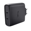 TRUST MAXO 100W 2P USB-C GAN CHARGER BLK 25527 TRUST MAXO 100W 2P USB-C GAN CHARGER BLK 25527