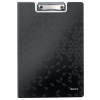 Podložka na písanie, s príklopom, A4, LEITZ Wow, čierna Podložka na písanie, s príklopom, A4, LEITZ Wow, čierna