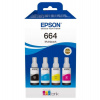 Epson inkoustová náplň 664/ T66464A/ EcoTank/ L120/ L310/ L305x/ L3060/ L3070/ L1300/ 4-colour Multipack (C13T66464A) Epson inkoustová náplň 664/ T66464A/ EcoTank/ L120/ L310/ L305x/ L3060/ L3070/ L1300/ 4-colour Multipack (C13T66464A)