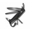 Vega Victorinox 0.9563.C31P RangerGrip 55 Onyx Black multifunkčný nôž, čierny monochromatický, 12funkcií