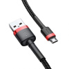Baseus Micro USB Cafule Cable 2.4A 1m Red + Black (CAMKLF-B91) Baseus Micro USB Cafule Cable 2.4A 1m Red + Black (CAMKLF-B91)