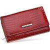 Peňaženka - Lorenti Peňaženka Prírodná koža Červená 5157-RS-RFID / 1183 Produkt Červenej ženy (Dámska peňaženka malá kožená koža koža)